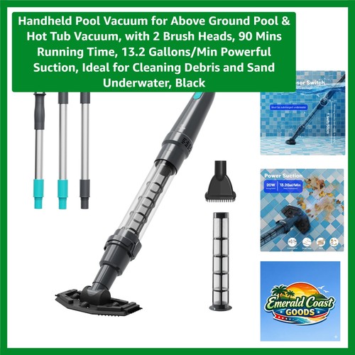 Rechargeable handheld pool - rechargeable,